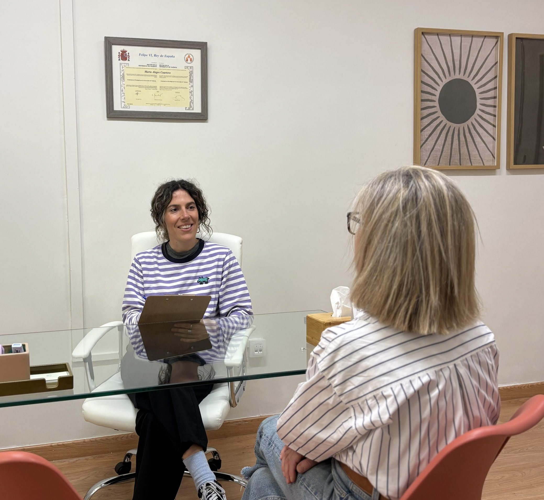 Marta Alegre como trabajamos